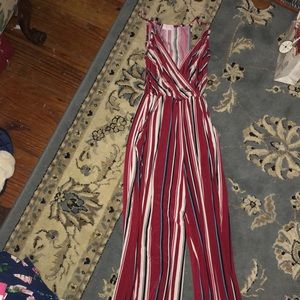 Stripped jumpsuit
